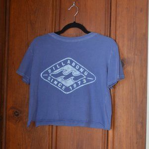 Billabong Cropped Graphic Tee